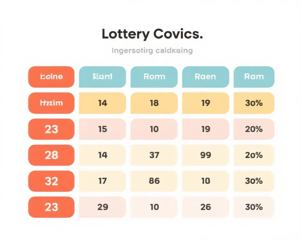 彩种结构信息图（示意）
